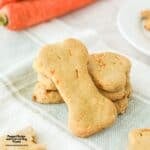 Peanut Butter and Carrot Dog Treats