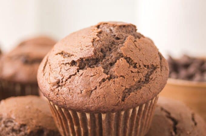 Sugar Free Brown Butter Chocolate Muffins