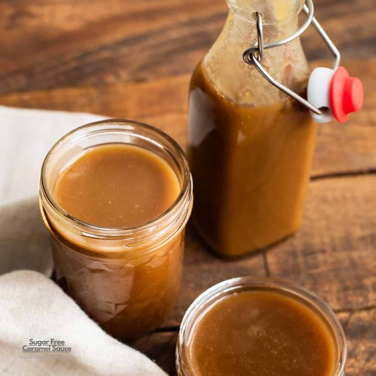 Sugar Free Caramel Sauce, a simple 5 ingredient recipe for a decadent buttery and creamy guilt-free topping made with no added sugar. Sugar Free Caramel Sauce, a simple 5 ingredient recipe for a decadent buttery and creamy guilt-free topping made with no added sugar.