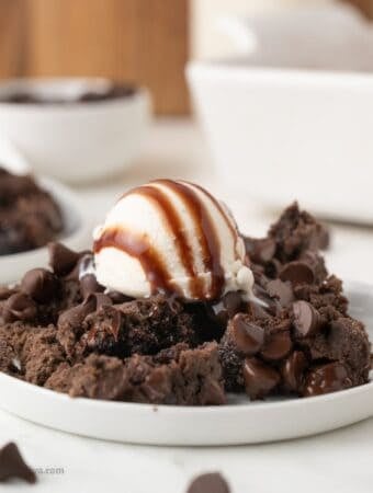 Sugar Free Chocolate Dump Cake