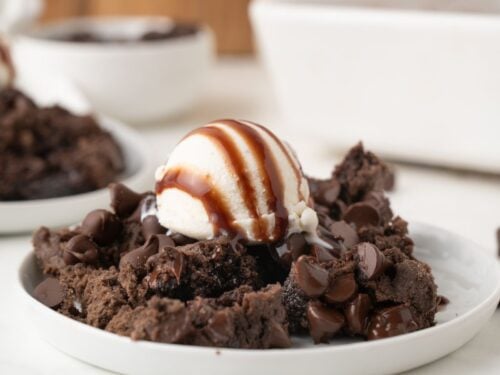 Sugar Free Chocolate Dump Cake