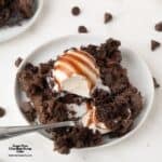 Sugar Free Chocolate Dump Cake