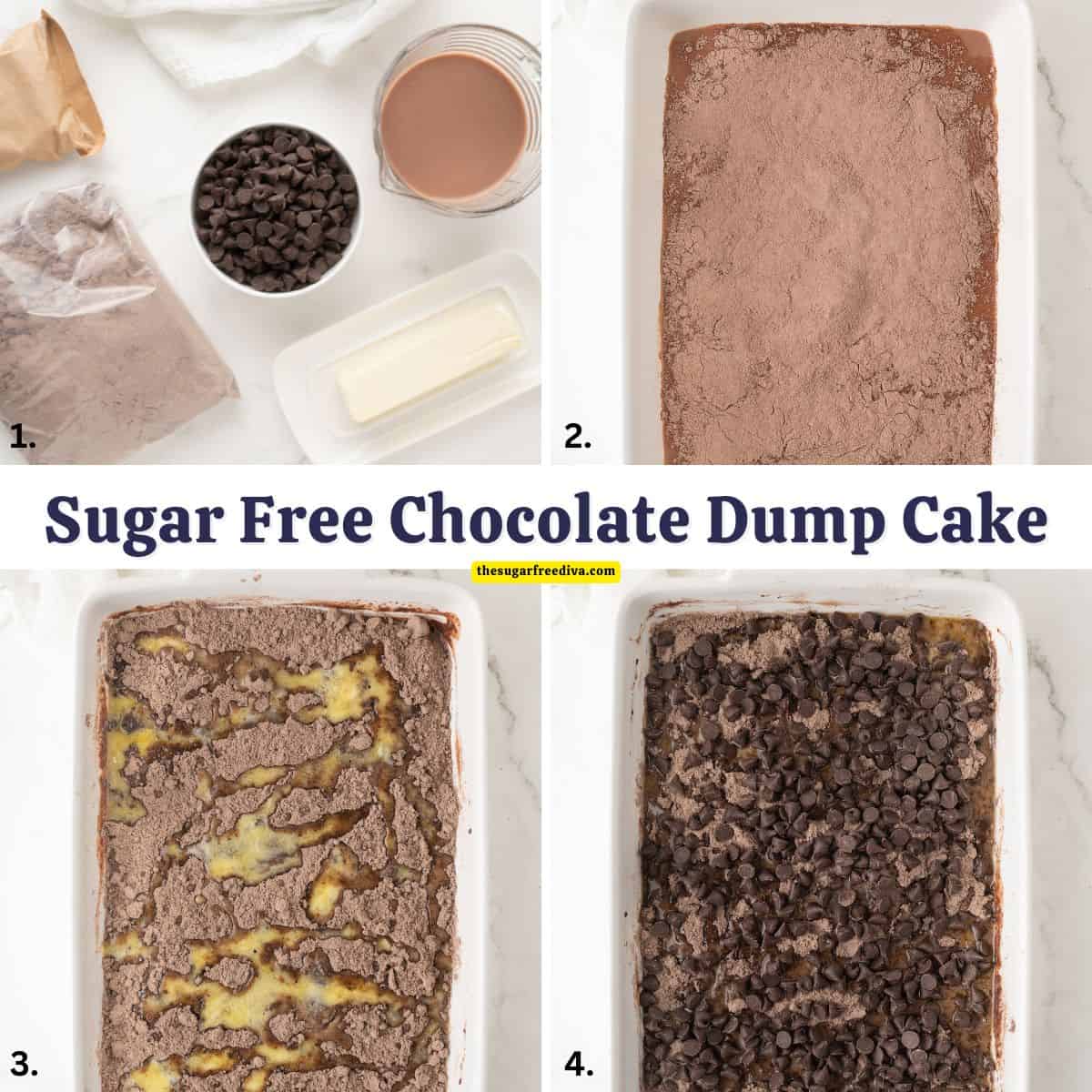 Sugar Free Chocolate Dump Cake, Indulge in this rich, gooey 5-ingredient easy low-glycemic dessert for chocolate lovers. Sugar Free Chocolate Dump Cake, Indulge in this rich, gooey 5-ingredient easy low-glycemic dessert for chocolate lovers.