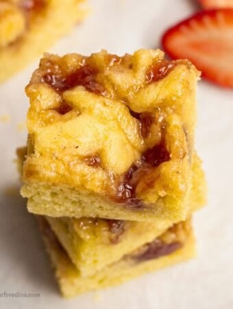 Sugar Free Strawberry Jam Cake