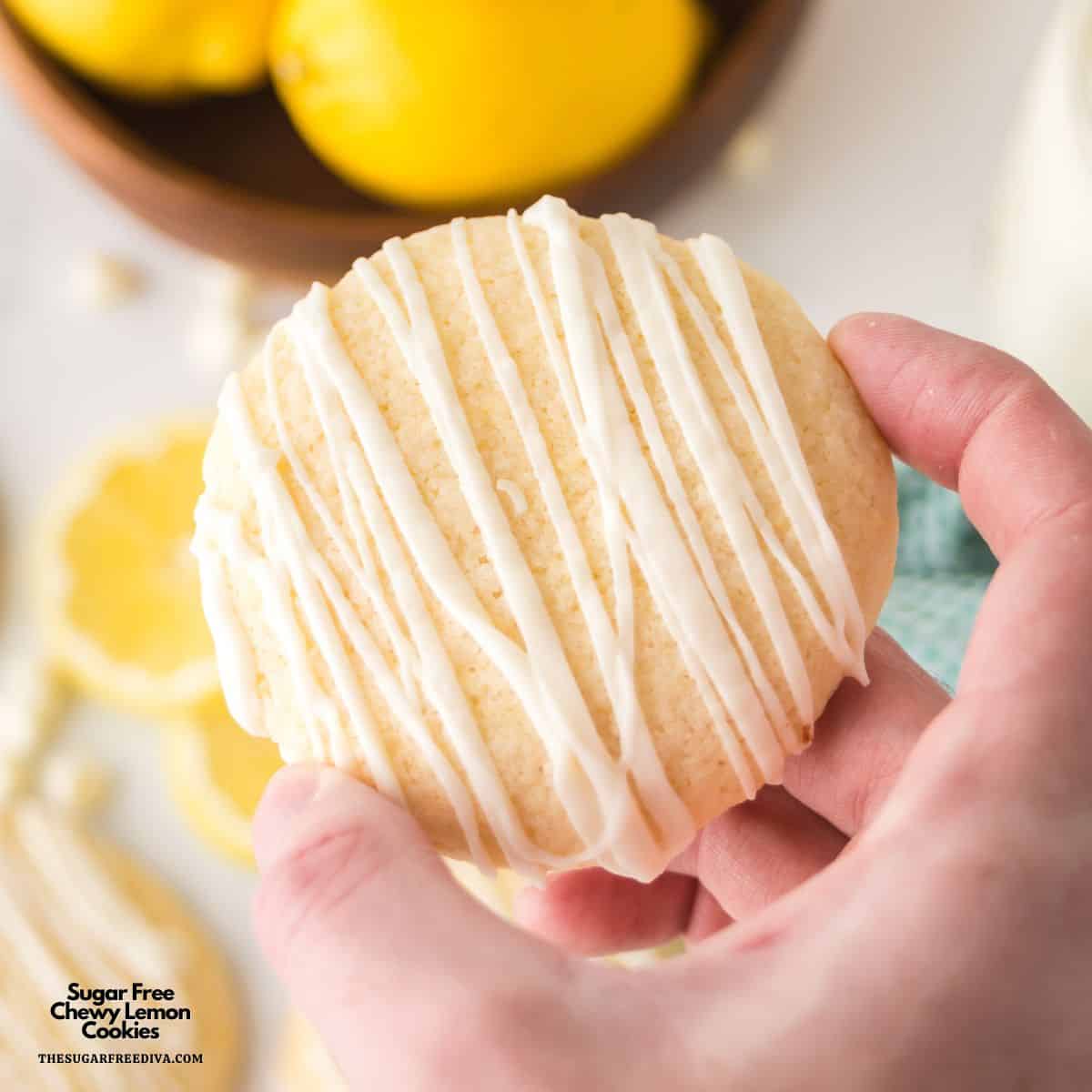 Sugar Free Chewy Lemon Cookies- the ultimate no added sugar recipe for chewy cookies! Easy, soft, fudgy, and packed with citrus flavor Sugar Free Chewy Lemon Cookies- the ultimate no added sugar recipe for chewy cookies! Easy, soft, fudgy, and packed with citrus flavor