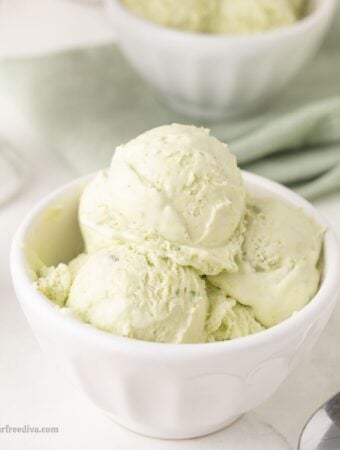 Sugar Free Avocado Ice Cream
