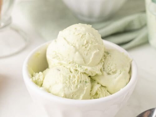 Sugar Free Avocado Ice Cream