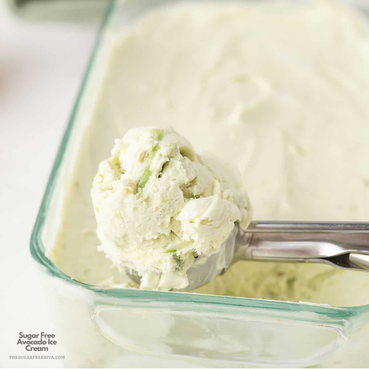 Sugar Free Avocado Ice Cream, a simple 5 ingredients no added sugar dessert recipe for rich, velvety, no churn ice cream. Sugar Free Avocado Ice Cream, a simple 5 ingredients no added sugar dessert recipe for rich, velvety, no churn ice cream.