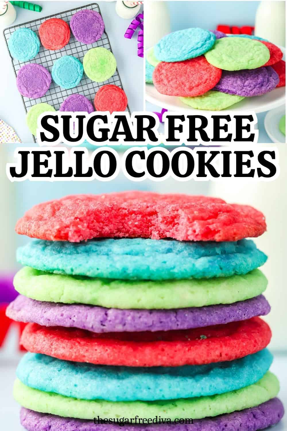Sugar Free Gelatin Cookies, a delicious buttery no added sugar recipe flavored and colored with gelatin such Jello. Sugar Free Gelatin Cookies, a delicious buttery no added sugar recipe flavored and colored with gelatin such Jello.