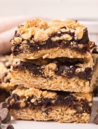 Sugar Free Oatmeal Fudge Bars