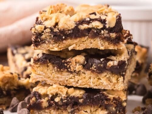 Sugar Free Oatmeal Fudge Bars