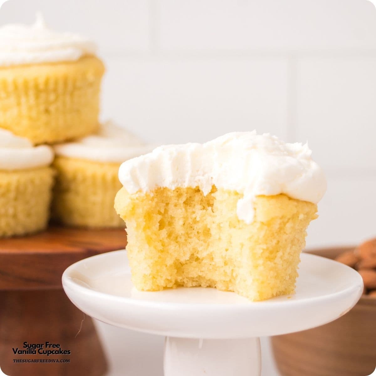 Indulge guilt-free with our moist and fluffy sugar free vanilla cupcakes! An easy no added sugar recipe delivering a bakery quality dessert. Indulge guilt-free with moist and fluffy sugar free vanilla cupcakes! An easy no added sugar recipe delivering a bakery quality dessert.
