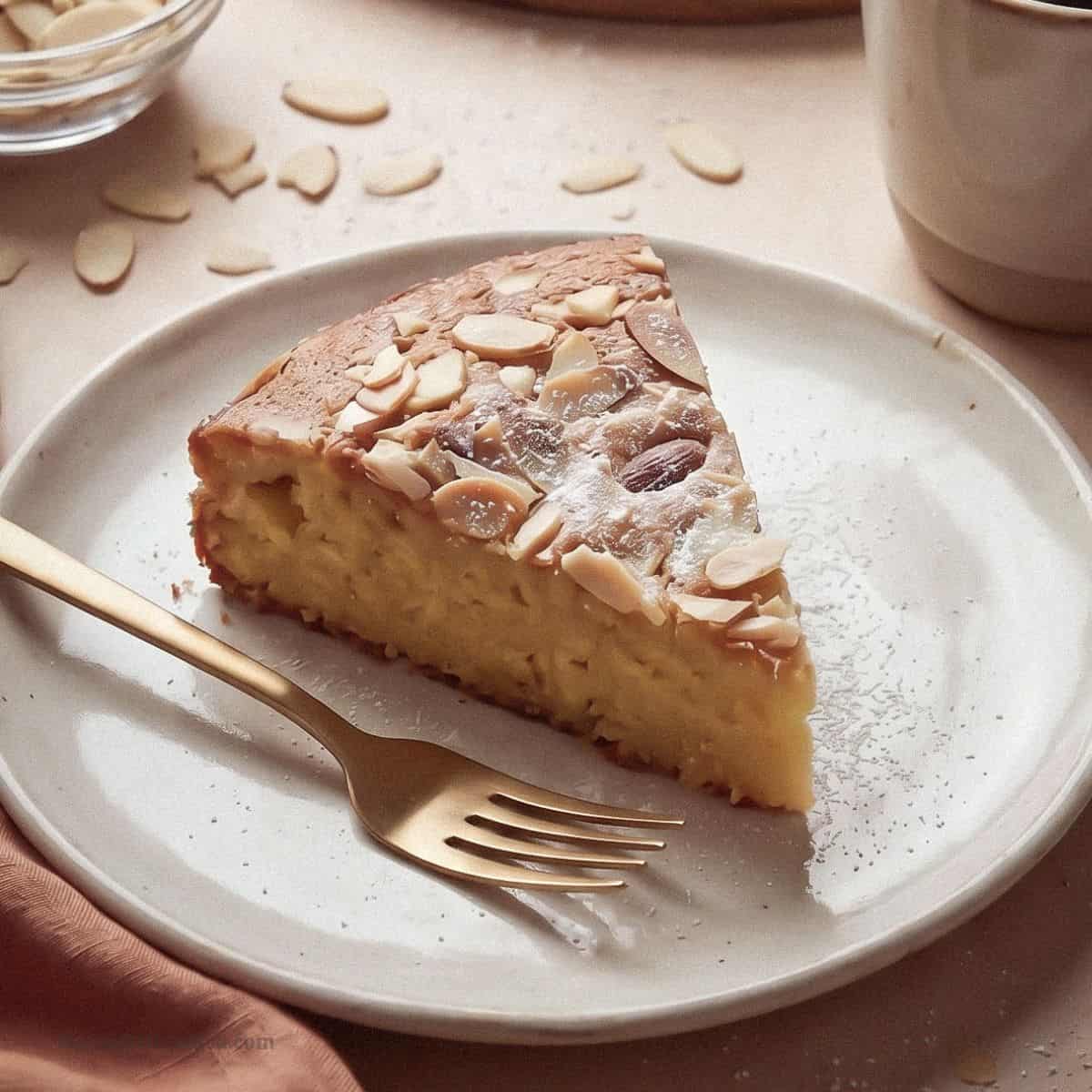Sugar Free Almond Cloud Cake, a soft, buttery almond flour cake with a delicate crumb, topped with crunchy slivered almonds. Keto GF Sugar Free Almond Cloud Cake, a soft, buttery almond flour cake with a delicate crumb, topped with crunchy slivered almonds. Keto GF