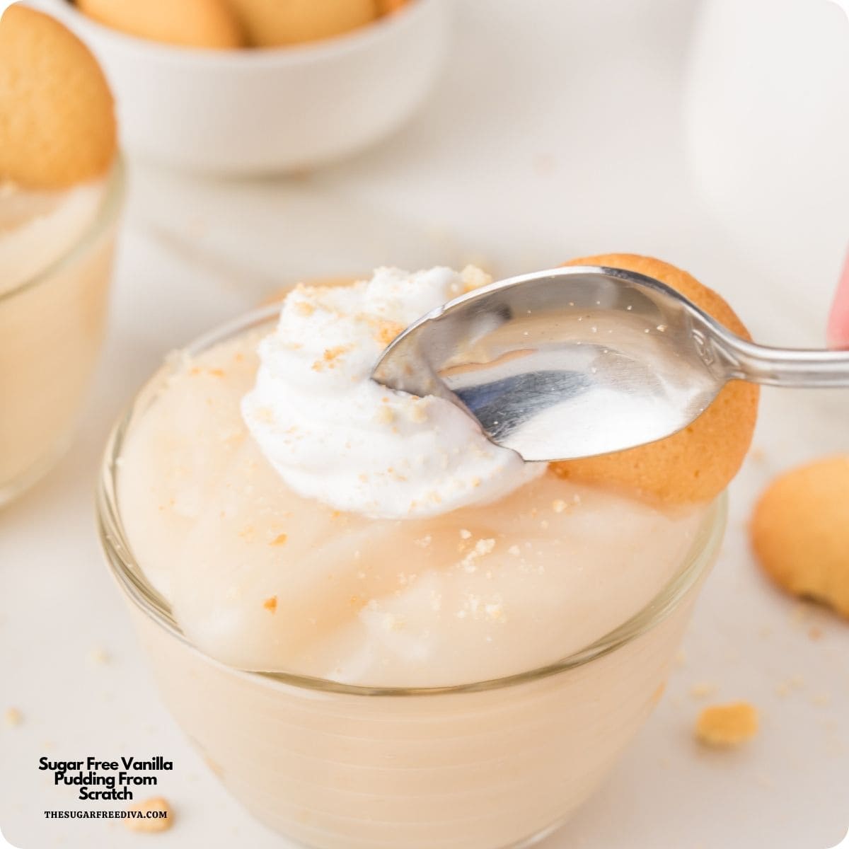 Sugar Free Vanilla Pudding From Scratch, an easy no added sugar recipe made with simple ingredients. Smooth, rich, and easy to make! Sugar Free Vanilla Pudding From Scratch, an easy no added sugar recipe made with simple ingredients. Smooth, rich, and easy to make!