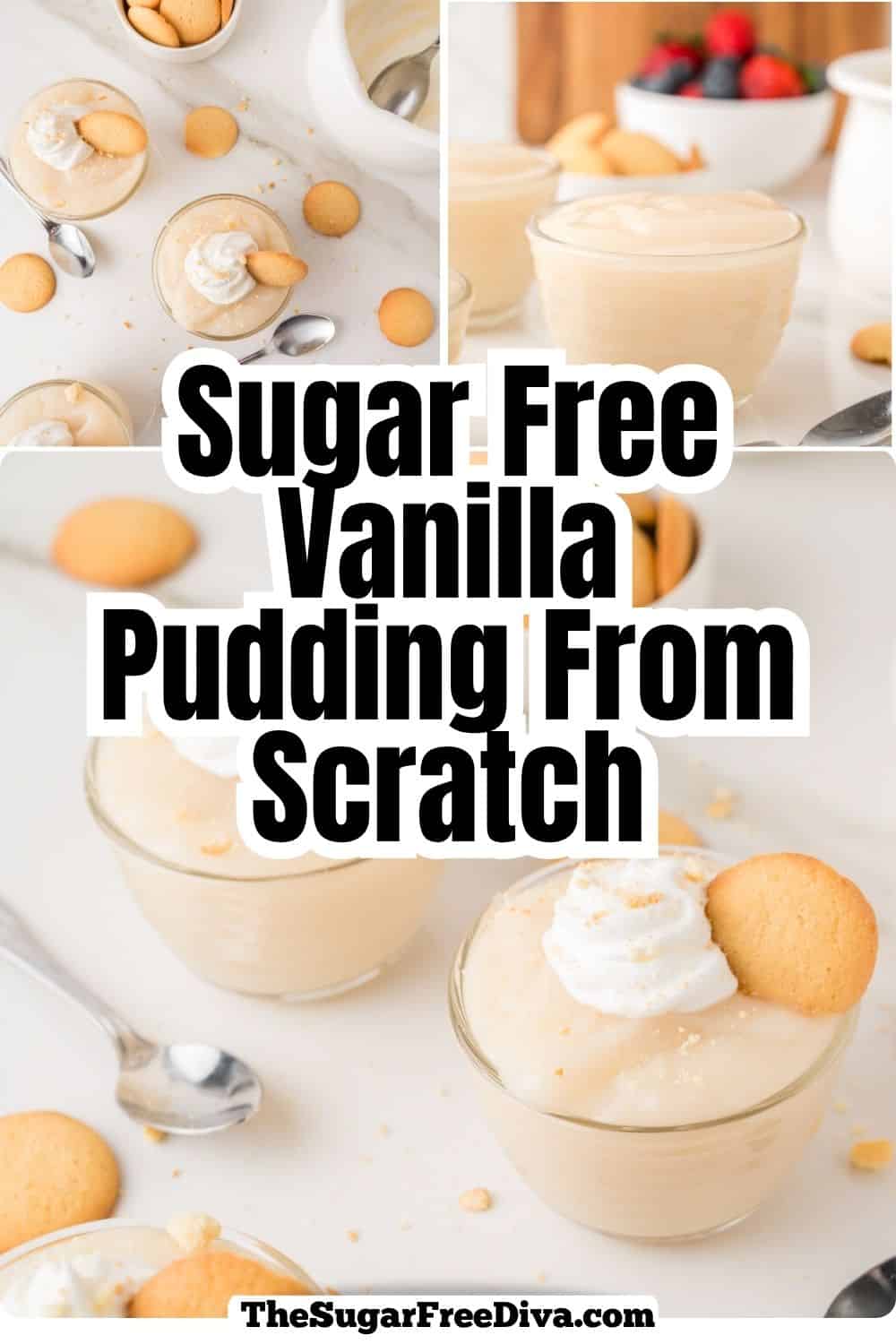 Sugar Free Vanilla Pudding From Scratch, an easy no added sugar recipe made with simple ingredients. Smooth, rich, and easy to make! Sugar Free Vanilla Pudding From Scratch, an easy no added sugar recipe made with simple ingredients. Smooth, rich, and easy to make!