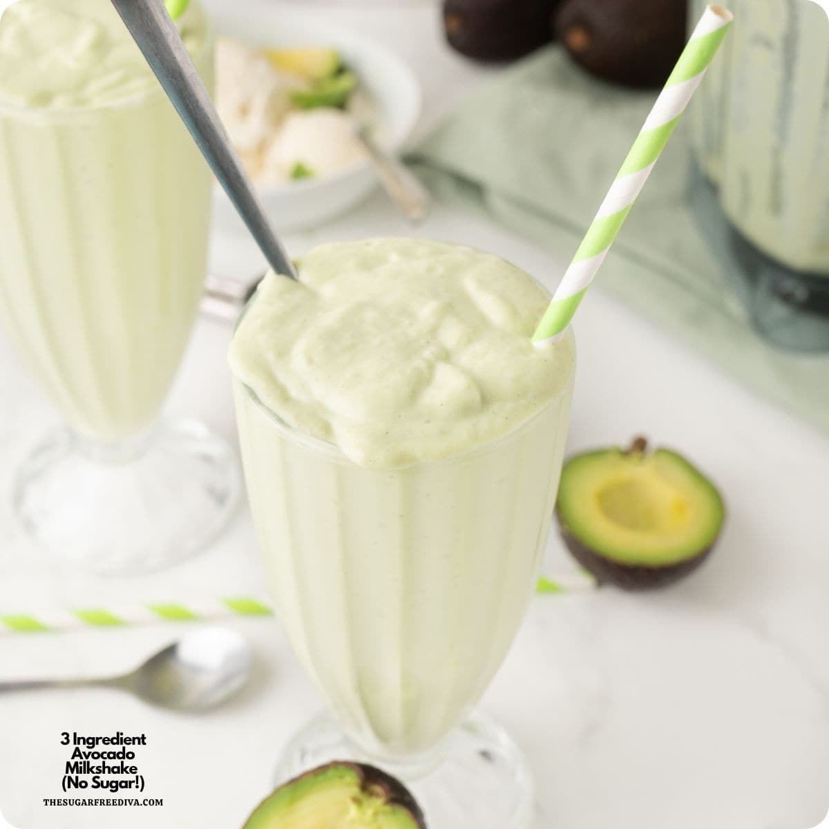 3 Ingredient Avocado Milkshake, a quick and easy recipe for a creamy and delicious treat made with simple ingredients and no added sugar . 3 Ingredient Avocado Milkshake, a quick and easy recipe for a creamy and delicious treat made with simple ingredients and no added sugar .