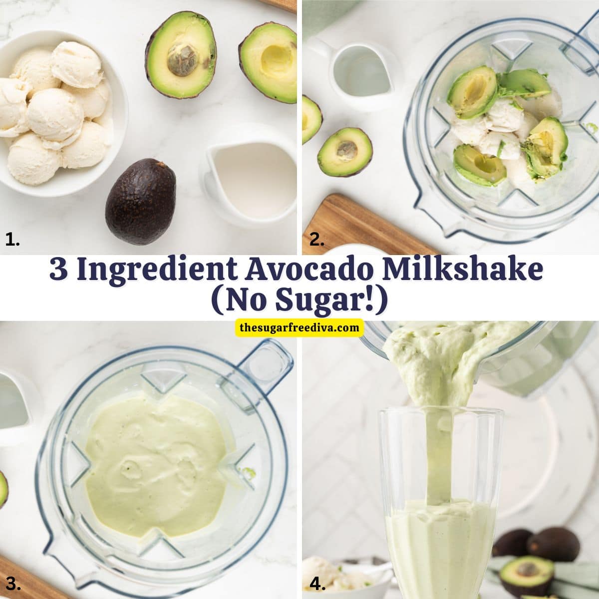 3 Ingredient Avocado Milkshake, a quick and easy recipe for a creamy and delicious treat made with simple ingredients and no added sugar . 3 Ingredient Avocado Milkshake, a quick and easy recipe for a creamy and delicious treat made with simple ingredients and no added sugar .