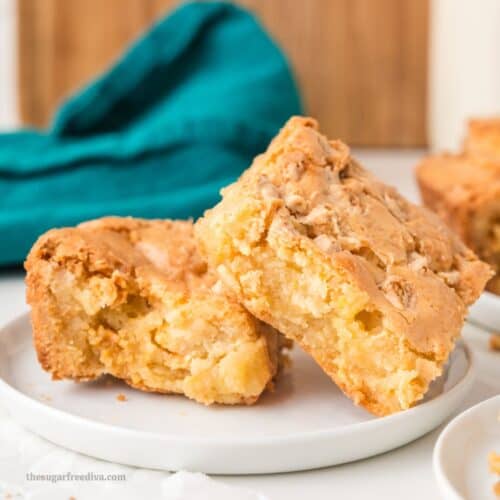 Sugar Free White Chocolate Brownies
