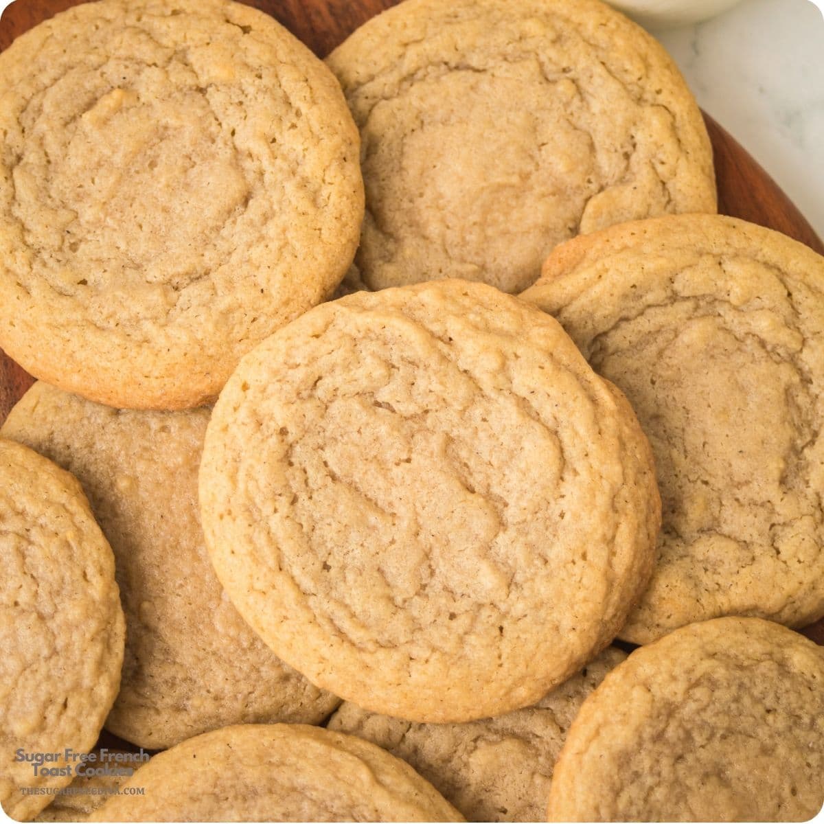 Sugar Free French Toast Cookies are soft, cinnamon-spiced, and topped with classic breakfast flavors. An easy no added sugar cookie recipe everyone will love. Sugar Free French Toast Cookies are soft, cinnamon-spiced, and topped with classic breakfast flavors. An easy no added sugar cookie recipe everyone will love.