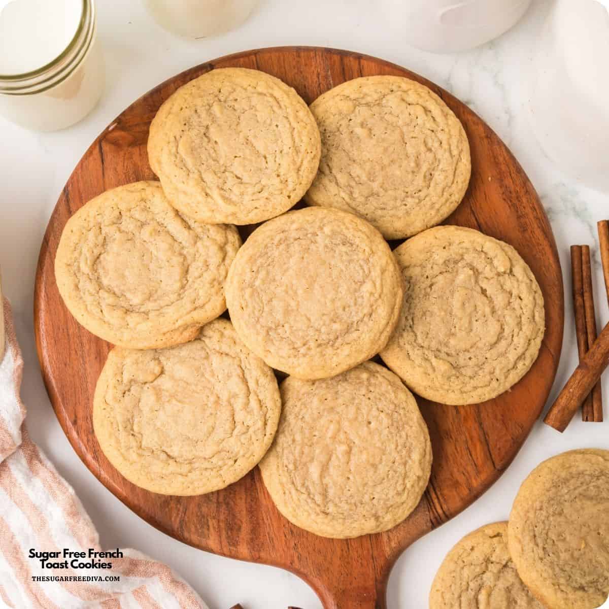 Sugar Free French Toast Cookies are soft, cinnamon-spiced, and topped with classic breakfast flavors. An easy no added sugar cookie recipe everyone will love. Sugar Free French Toast Cookies are soft, cinnamon-spiced, and topped with classic breakfast flavors. An easy no added sugar cookie recipe everyone will love.