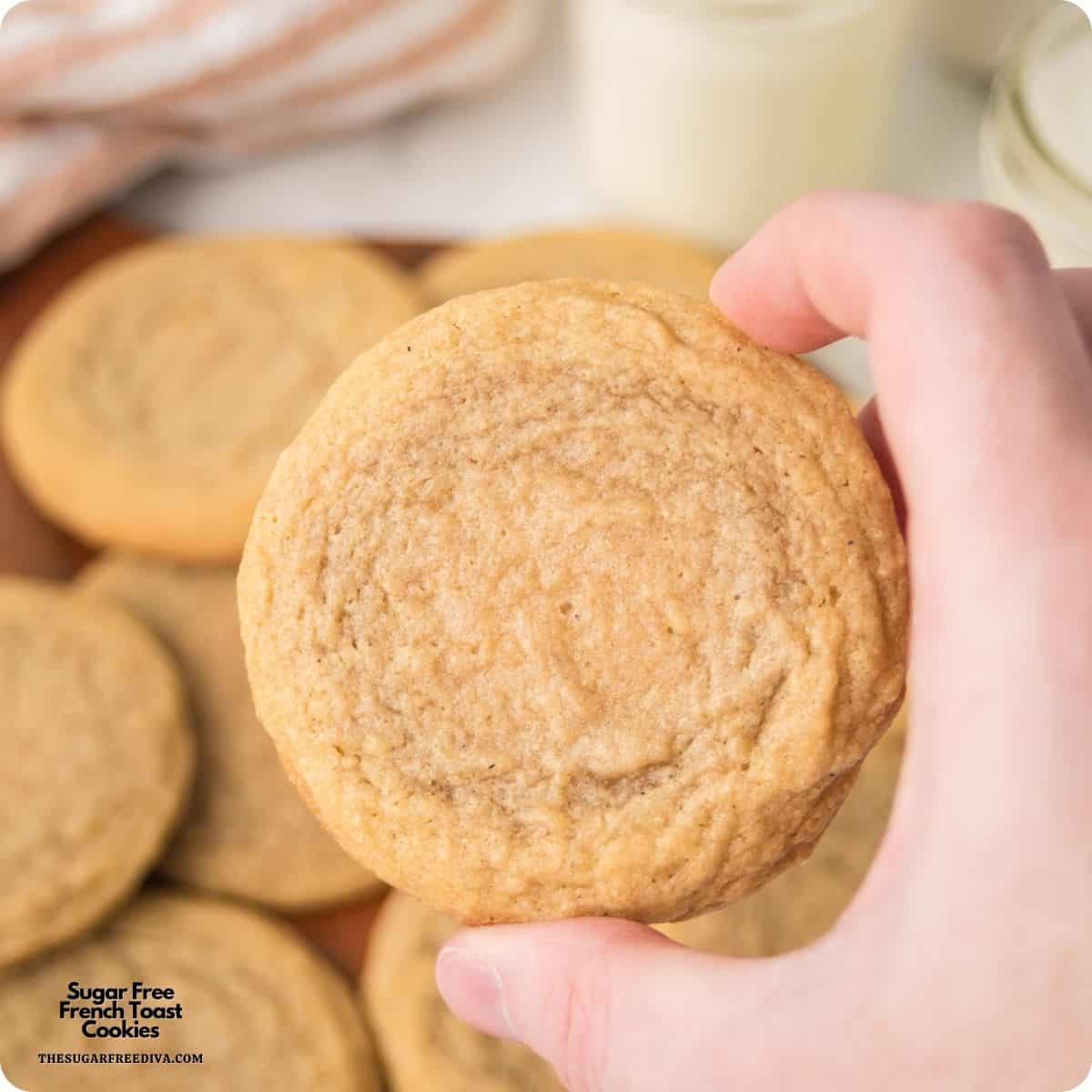 Sugar Free French Toast Cookies are soft, cinnamon-spiced, and topped with classic breakfast flavors. An easy no added sugar cookie recipe everyone will love. Sugar Free French Toast Cookies are soft, cinnamon-spiced, and topped with classic breakfast flavors. An easy no added sugar cookie recipe everyone will love.