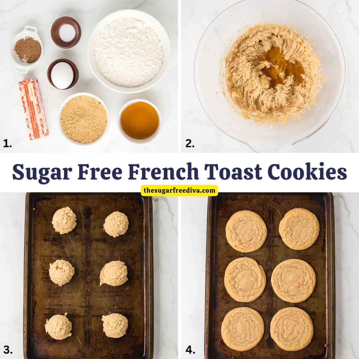 Sugar Free French Toast Cookies are soft, cinnamon-spiced, and topped with classic breakfast flavors. An easy no added sugar cookie recipe everyone will love. Sugar Free French Toast Cookies are soft, cinnamon-spiced, and topped with classic breakfast flavors. An easy no added sugar cookie recipe everyone will love.
